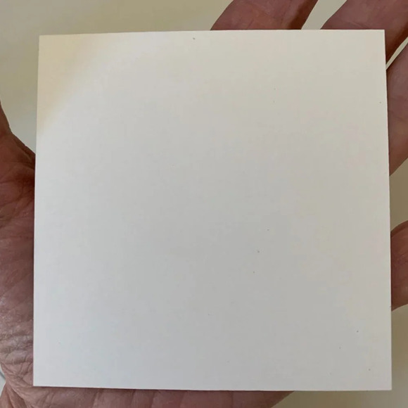 OOAK Handmade Abstract Watercolor Card Set - 6 Blank Note Cards 24K gold leaf - Picture 4 of 12